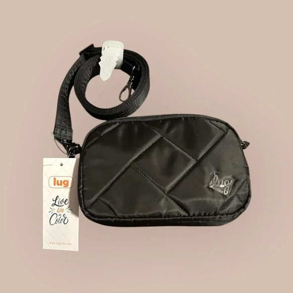 Lug Coupe SE Convertible Crossbody Bag - New with Tags - Black - Picture 2 of 5